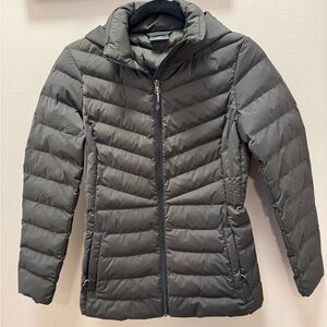 32 Degrees Women's Charcoal Puffer Jacket